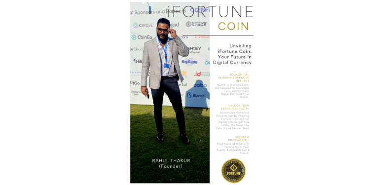 Rahul Thakur Owner of iFortune Coin